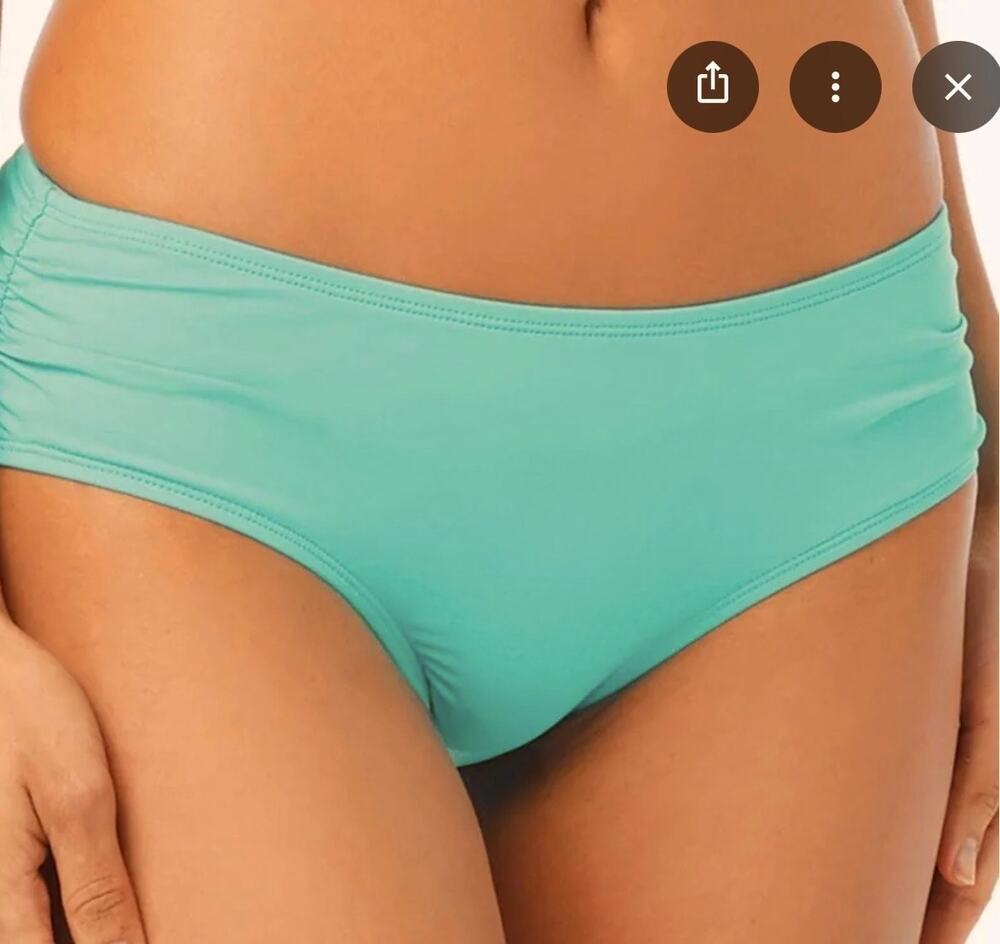 Coco Reef Sea Jade Impulse High Waist Convertible Bikini Bottom S NWT
